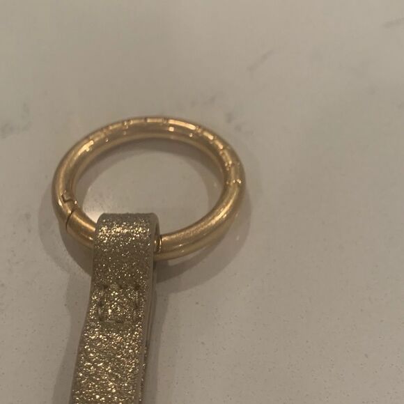 India Hicks Wristlet Ring/Key Ring - Gold - Picture 3 of 4